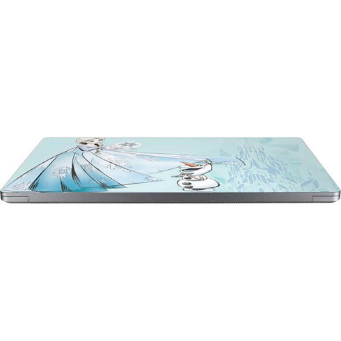 Disney Frozen Elsa and Olaf Art Universal Laptop 12in (9.8 x 6.8in) Skin